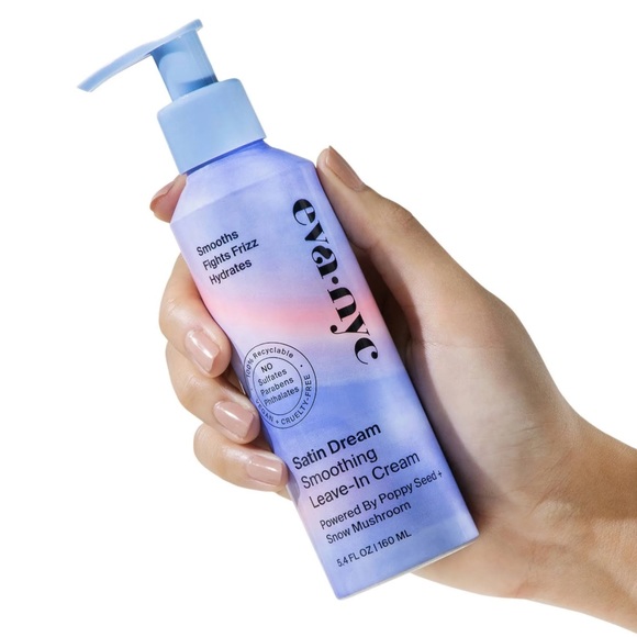 Eva NYC Satin Dream Smoothing Leave-In Cream NEW leave in hair conditioner - Picture 2 of 11